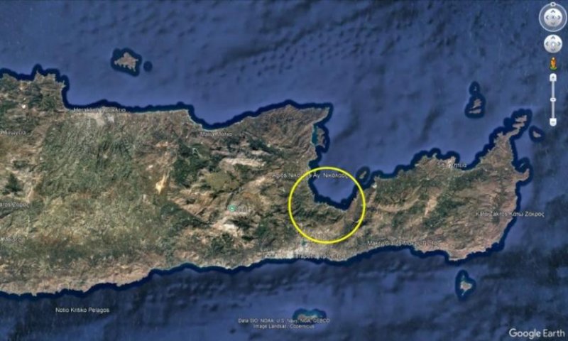 Istro Kreta, Istro: Baugrundstück mit Meerblick zu verkaufen Grundstück kaufen